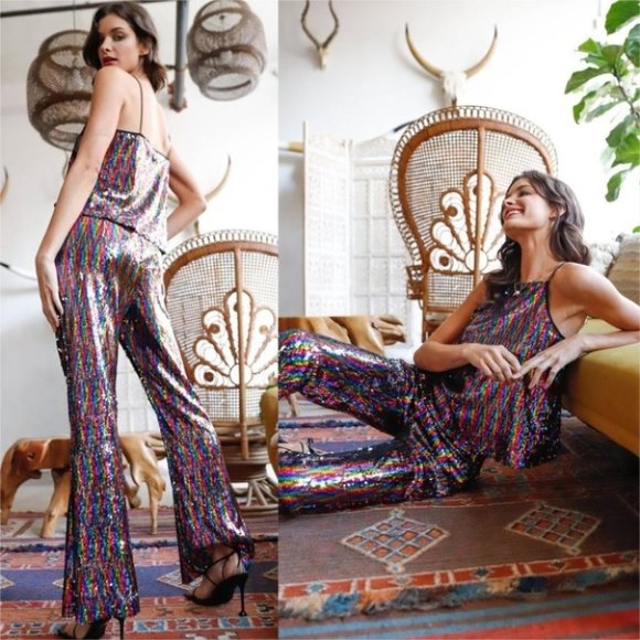 PARTY GIRL 2 Piece Sequin Set - Picture 2 of 8